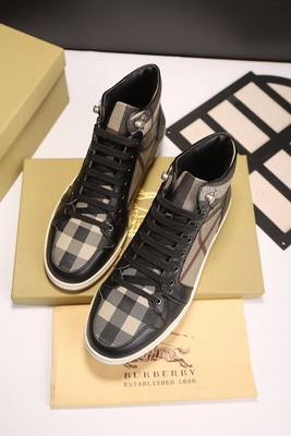 Burberry High-Top Fashion Men Shoes--003